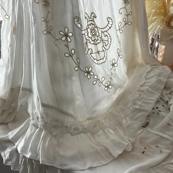 Spell Island Bonita Midi strappy Dress looks new XS - Picture 10 of 16